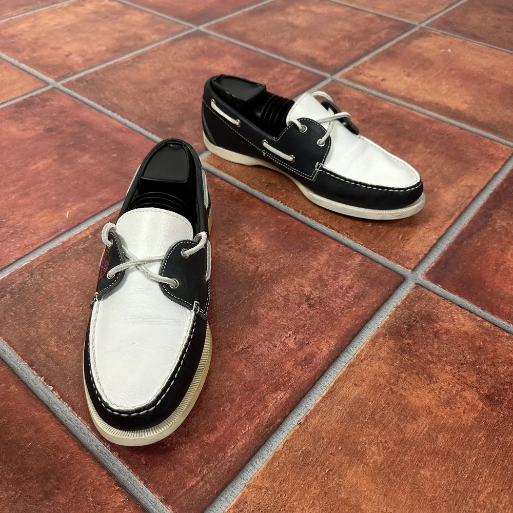 Allen Edmonds MLB New York Yankees Slip-On Boat Shoes Size 8.5